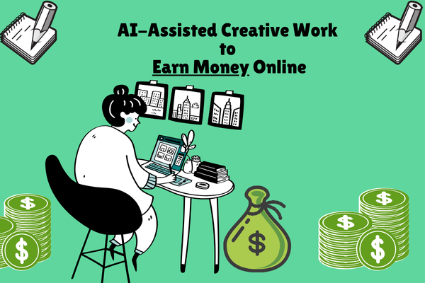 AI-assisted creative work ideas for housewives to earn money online in 2025 by selling digital products