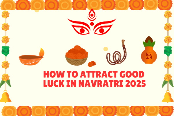 How to attract good luck in Navratri 2025 with diya, sindoor, prayer beads, kalash and rituals to bring blessings and prosperity