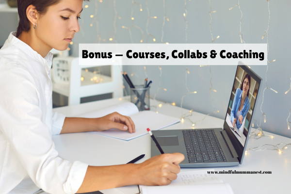 woman learning online showing bonus ways like courses and coaching to earn money besides google ads without investment
