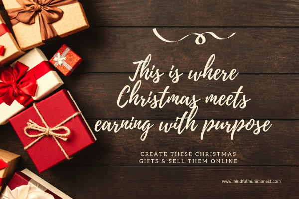 Christmas gift ideas created to earn online with purpose and mindful selling
