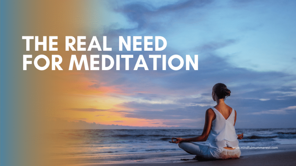 The real need for meditation to reduce stress and support earning from meditation classes from home
