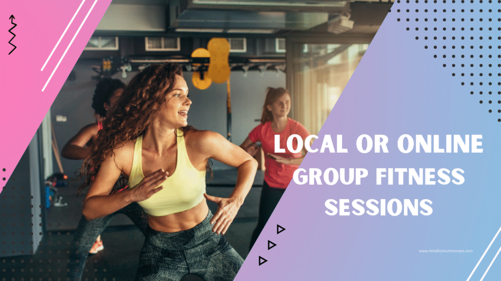  Local or online group fitness sessions to earn money by exercising with others
