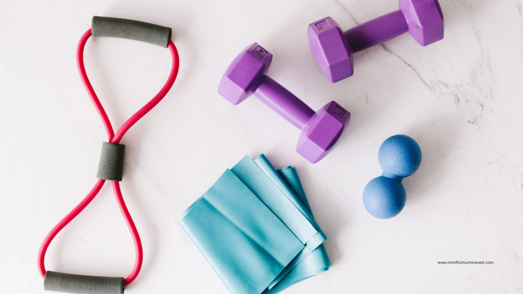 Create digital fitness products using home workout equipment to earn money online
