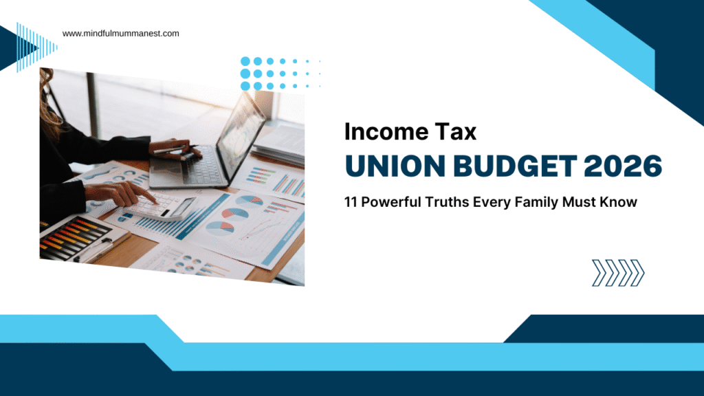Income Tax Union Budget 2026 guide showing tax planning and family budgeting