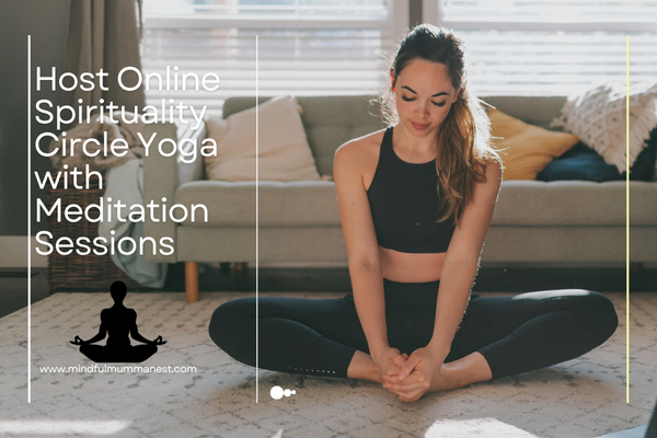 host online spirituality circle yoga with meditation sessions to earn money
