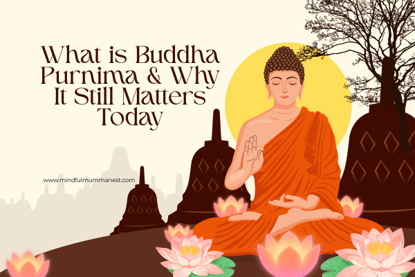  What is Buddha Purnima and why it matters today with Buddha meditation illustration
