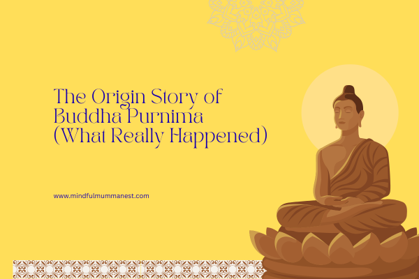 Origin story of Buddha Purnima and what really happened with Buddha illustration

