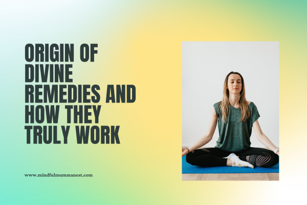 Origin of divine remedies and how they work meditation concept for inner alignment and earning money

