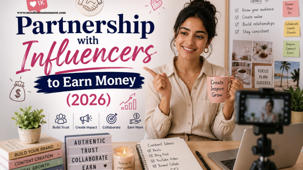 Partnership with influencers to earn money in 2026 by building a trusted lifestyle brand through authentic content and brand collaborations