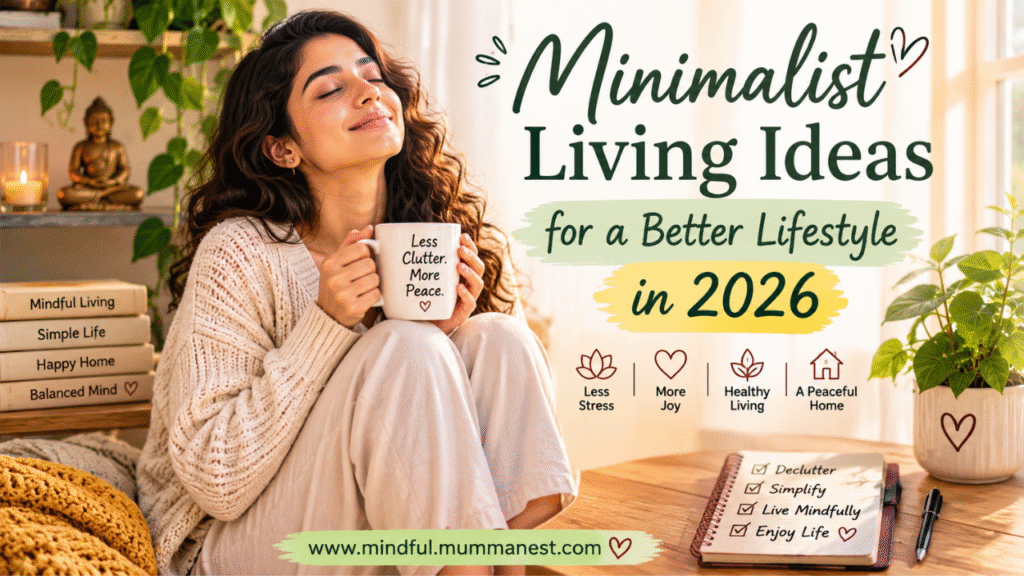 Minimalist living ideas for a better lifestyle in 2026