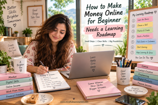  How to make money online for beginner with a step-by-step learning roadmap
